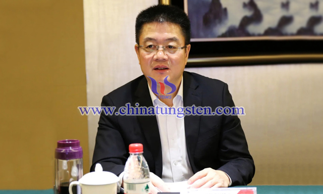中鎢高新董事長、中國鎢協(xié)副會長李仲澤