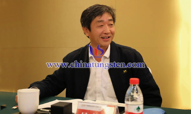 廈門鎢業(yè)總裁、中國鎢協(xié)副會長吳高潮
