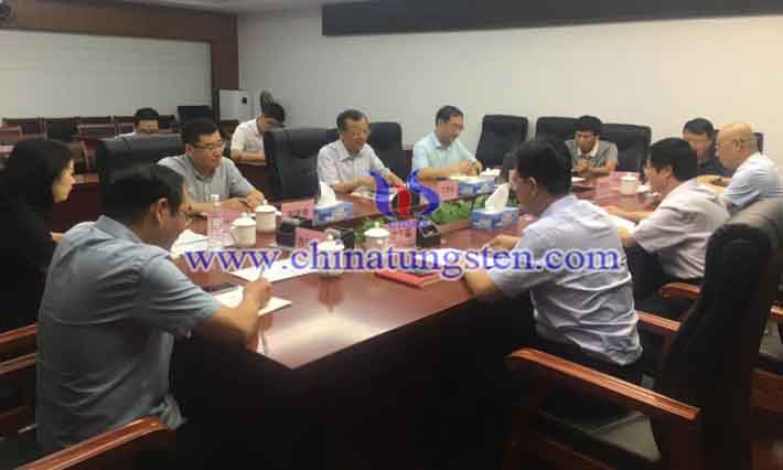 鎢協(xié)會長丁學全一行到江西調(diào)研圖片