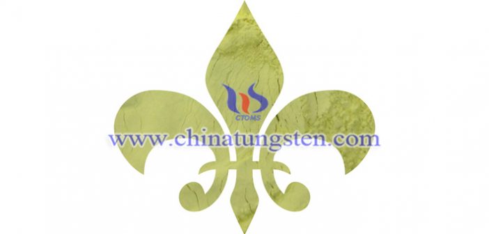 nano tungsten trioxide applied for heat insulating window glass image