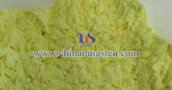 nano tungsten trioxide powder applied for thermal insulation dispersion image