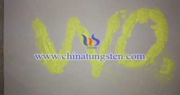 tungsten trioxide applied for thermal insulation paper image