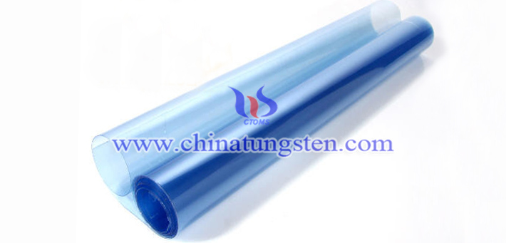 tungsten oxide applied for heat insulating window glass picture