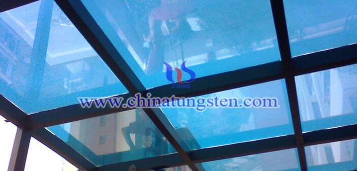 nano particle size tungsten trioxide applied for thermal insulation film picture