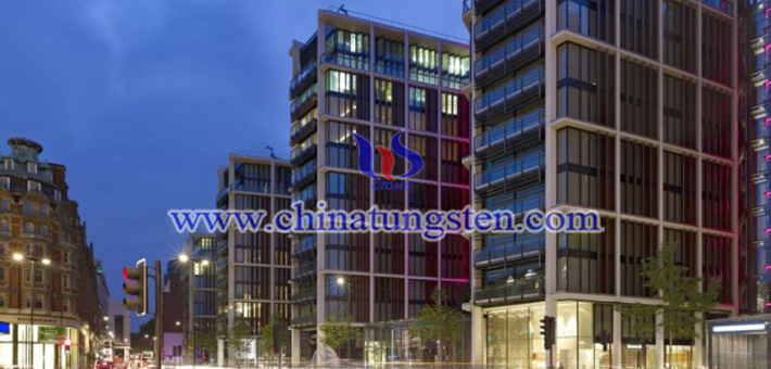 nano violet tungsten oxide applied for nano-ceramic dispersion solution picture