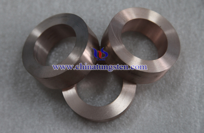 tungsten copper throat insert picture