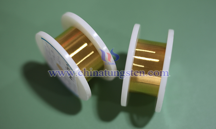 gold plated tungsten wire image