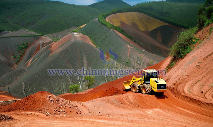 Picture of rare earth mines