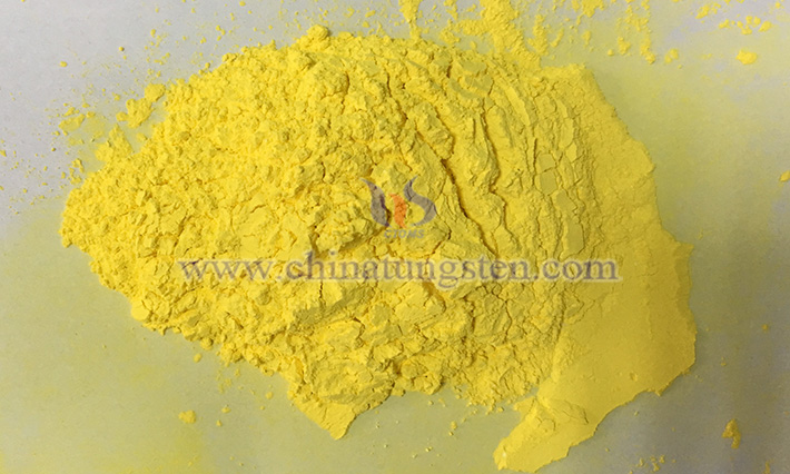 Yellow tungsten oxide image of CTIA GROUP LTD