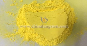 CTIA GROUP LTD yellow tungsten oxide picture