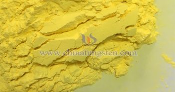 CTIA GROUP LTD yellow tungsten oxide picture