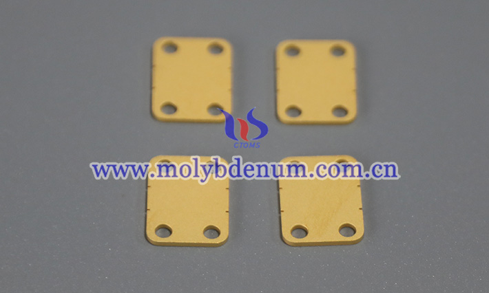 molybdenum copper heat sink picture