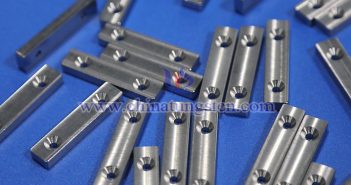 Picture of tungsten alloy counterweight blocks