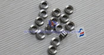 Picture of tungsten alloy gasket