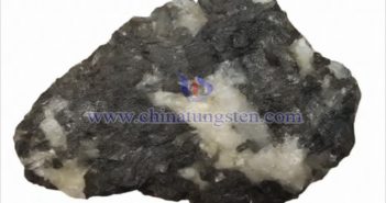 Picture of tungsten concentrate