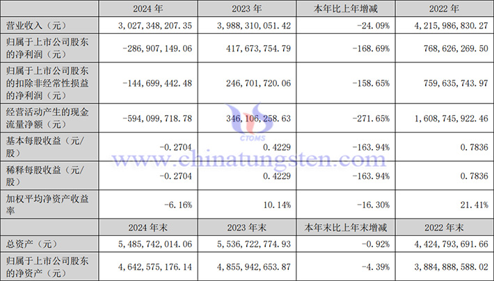 China Rare Earth 2024 performance picture