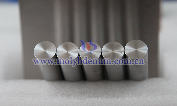 Picture of molybdenum copper rod