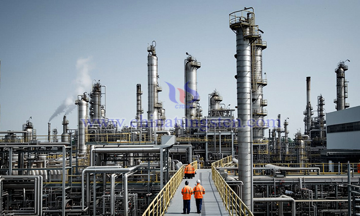 Petroleum refinery image