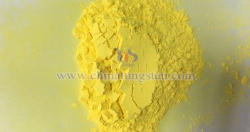 Picture of CTIA GROUP LTD yellow tungsten oxide
