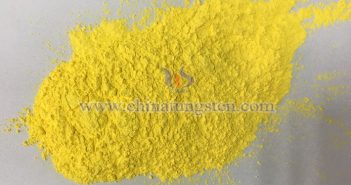 Picture of CTIA GROUP LTD yellow tungsten oxide