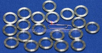 Picture of tungsten alloy ring