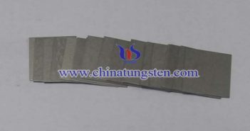 Tungsten sheet picture