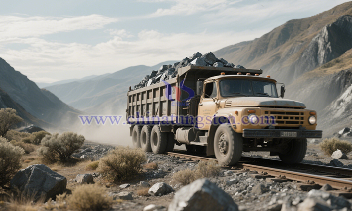 Tungsten mine picture