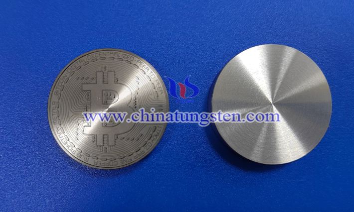 Tungsten alloy bitcoin picture