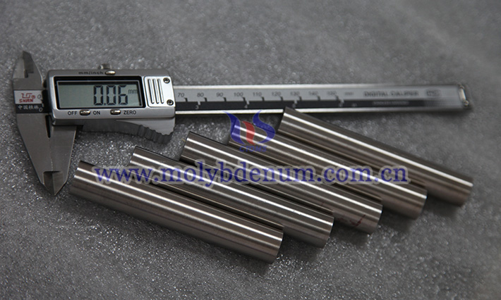 Image of molybdenum copper rod