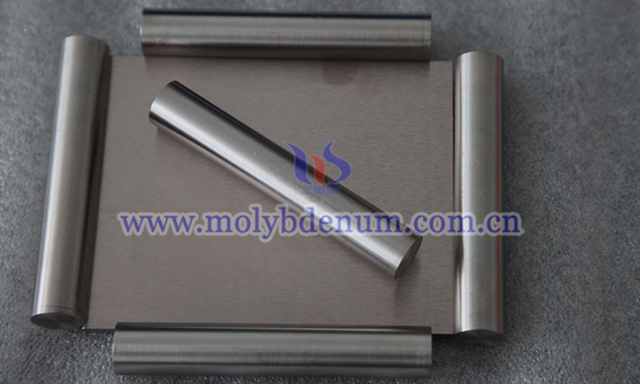 Image of molybdenum copper rod