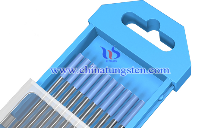 Image of lanthanum-tungsten electrode