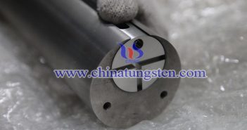 Tungsten alloy medical syringe shield photo