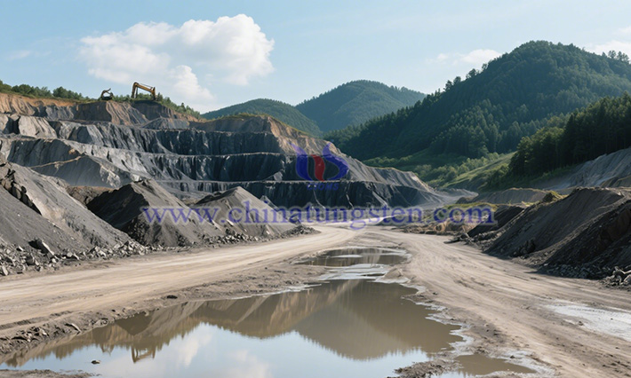 Tungsten Mine Images