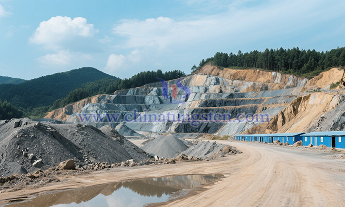 Tungsten Mine Images