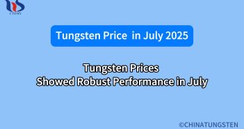 Tungsten Prices Showed Robust Performance in July