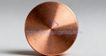 Images of copper targets