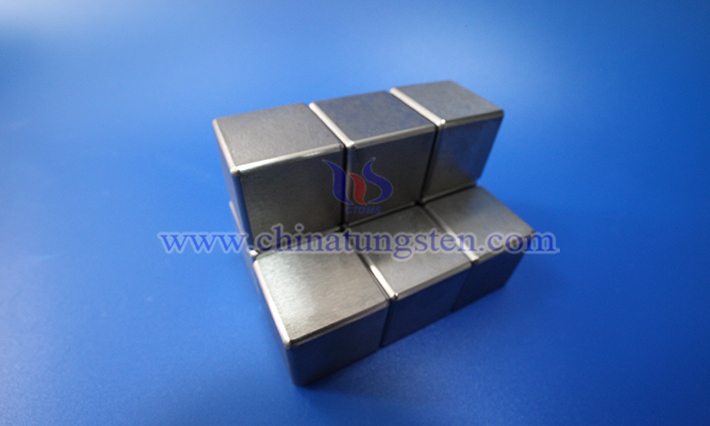 Tungsten-Silver Alloy Cube Images