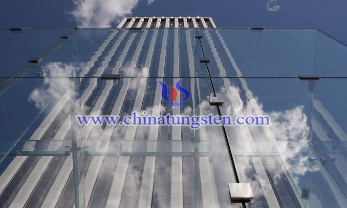 赤外線、紫外線遮斷材料のナノセシウムタングステンブロンズ像