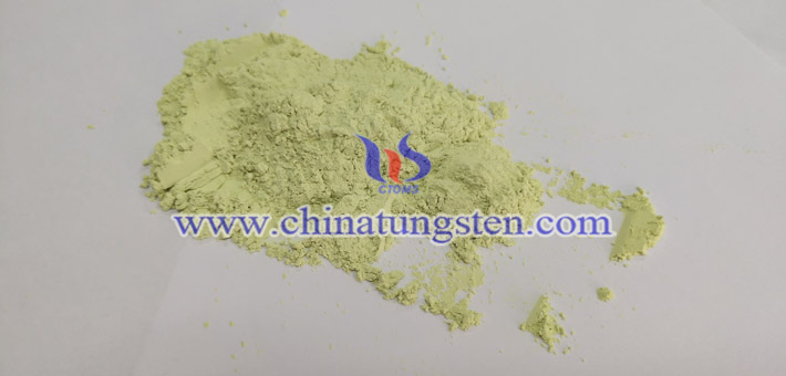 ガスセンサ畫(huà)像用の黃色酸化タングステンナノワイヤ