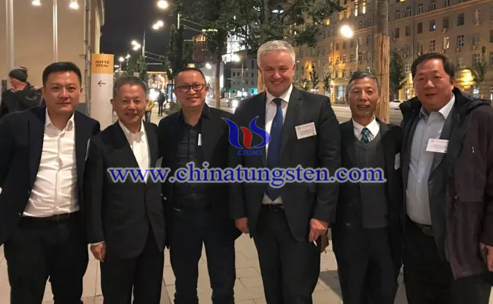 劉良先秘書(shū)長(zhǎng)一行赴莫斯科參加國(guó)際鎢協(xié)第30屆年會(huì)圖片