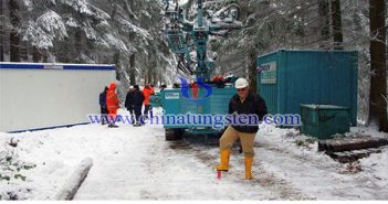 Sadisdorf錫鋰礦鉆井準(zhǔn)備圖片