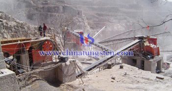 鎢礦開(kāi)采圖片