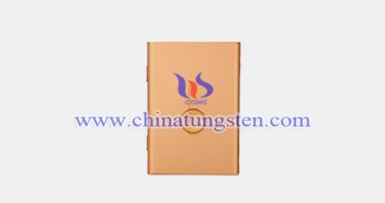 鎢合金鍍金名片夾圖片