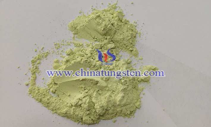 電致變色:黃色氧化鎢薄膜圖片